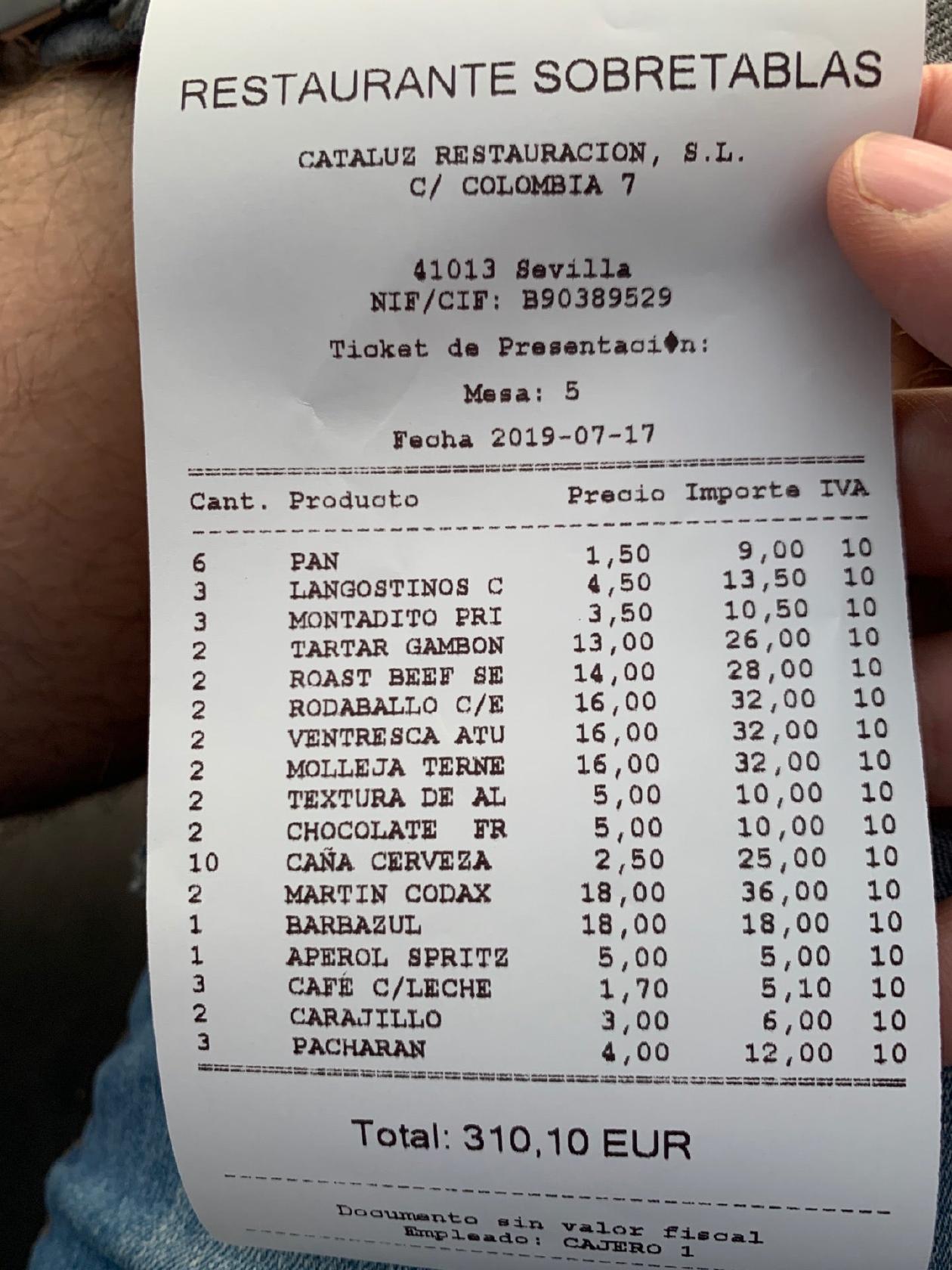 Sobretablas — foto 4